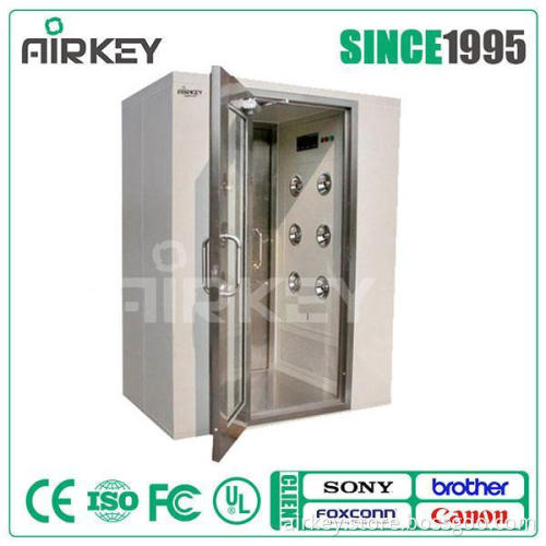 New modular clean room air shower design
